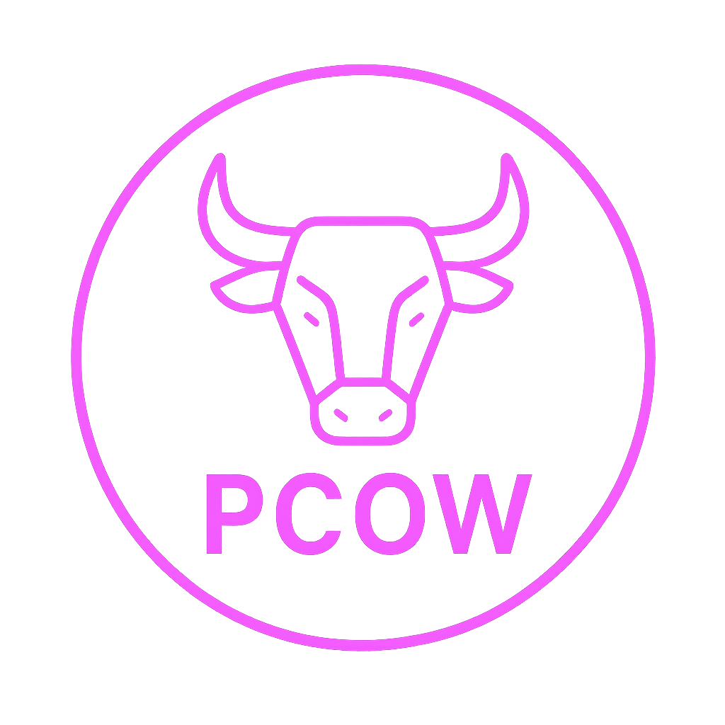 PCOW logo